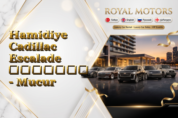 Hamidiye Cadillac Escalade გაყიდვა - Mucur