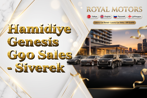 Hamidiye Genesis G90 Sales - Siverek