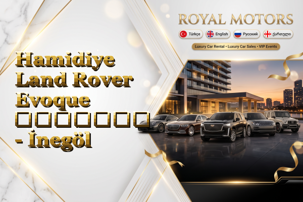Hamidiye Land Rover Evoque გაყიდვა - İnegöl