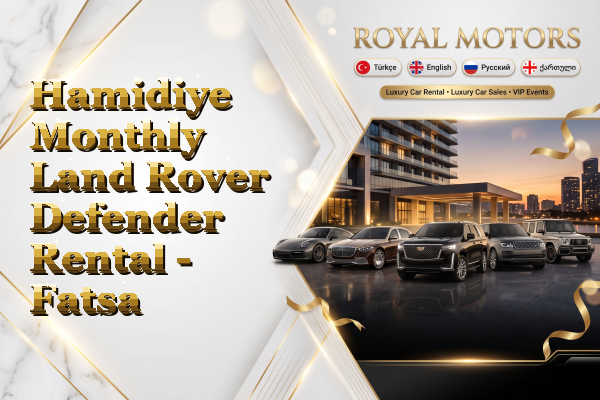 Hamidiye Monthly Land Rover Defender Rental - Fatsa