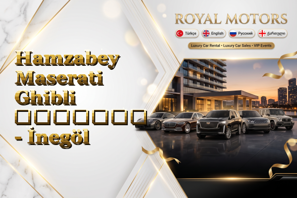 Hamzabey Maserati Ghibli გაყიდვა - İnegöl