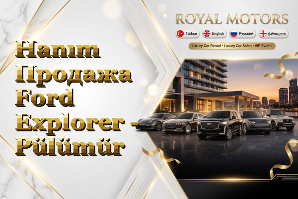 Hanım Продажа Ford Explorer - Pülümür