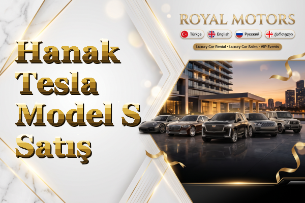 Hanak Tesla Model S Satış