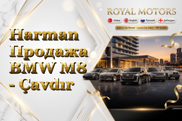Harman Продажа BMW M8 - Çavdır