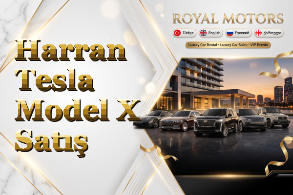 Harran Tesla Model X Satış