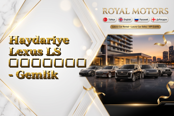 Haydariye Lexus LS გაყიდვა - Gemlik
