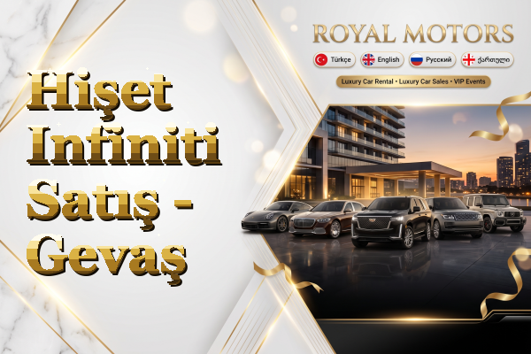 Hişet Infiniti Satış - Gevaş