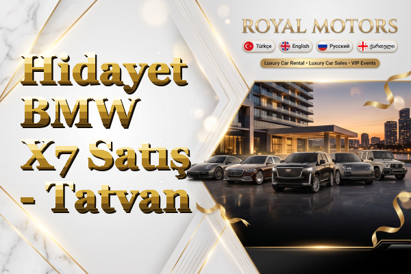 Hidayet BMW X7 Satış - Tatvan