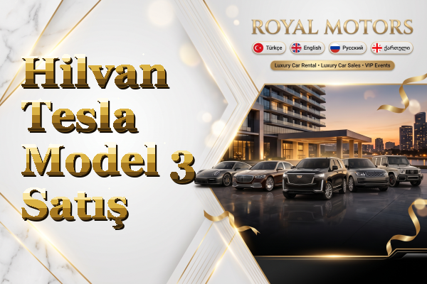 Hilvan Tesla Model 3 Satış