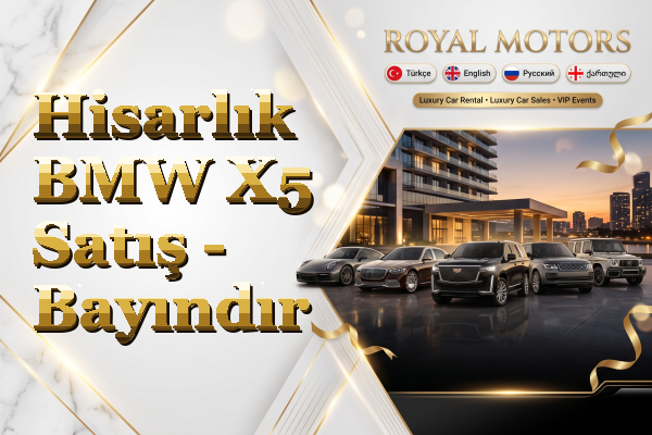 Hisarlık BMW X5 Satış - Bayındır