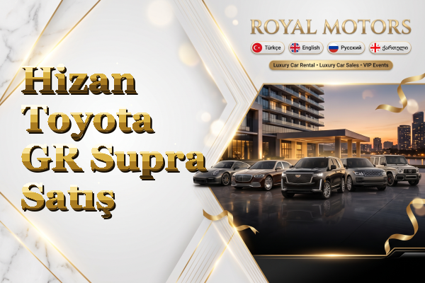 Hizan Toyota GR Supra Satış