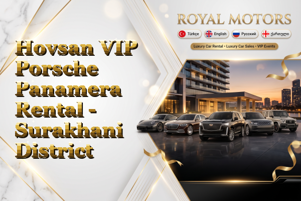 Hovsan VIP Porsche Panamera Rental - Surakhani District