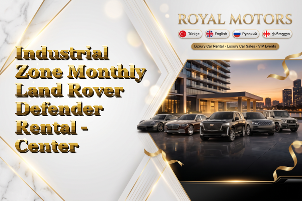 Industrial Zone Monthly Land Rover Defender Rental - Center