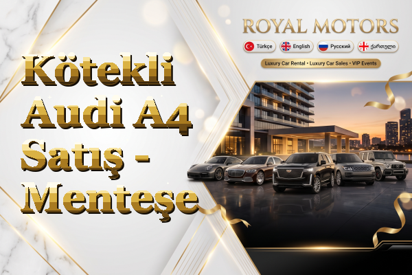 Kötekli Audi A4 Satış - Menteşe