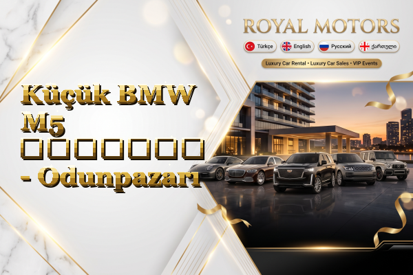 Küçük BMW M5 გაყიდვა - Odunpazarı