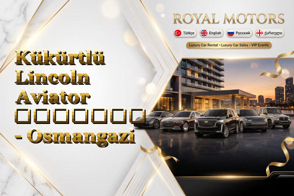 Kükürtlü Lincoln Aviator გაყიდვა - Osmangazi