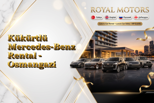 Kükürtlü Mercedes-Benz Rental - Osmangazi