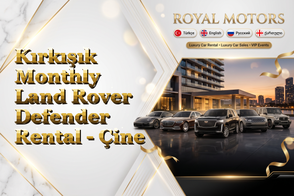 Kırkışık Monthly Land Rover Defender Rental - Çine