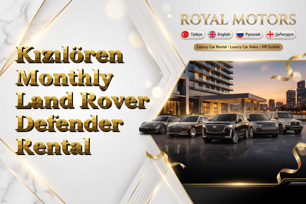 Kızılören Monthly Land Rover Defender Rental