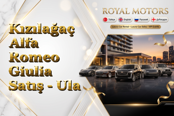 Kızılağaç Alfa Romeo Giulia Satış - Ula