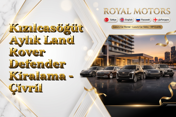Kızılcasöğüt Aylık Land Rover Defender Kiralama - Çivril