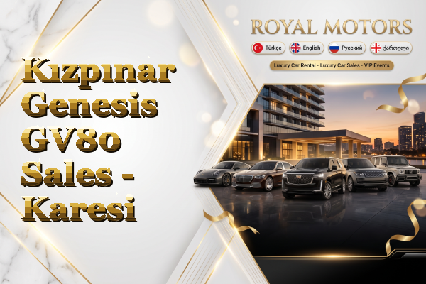 Kızpınar Genesis GV80 Sales - Karesi