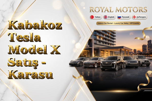 Kabakoz Tesla Model X Satış - Karasu