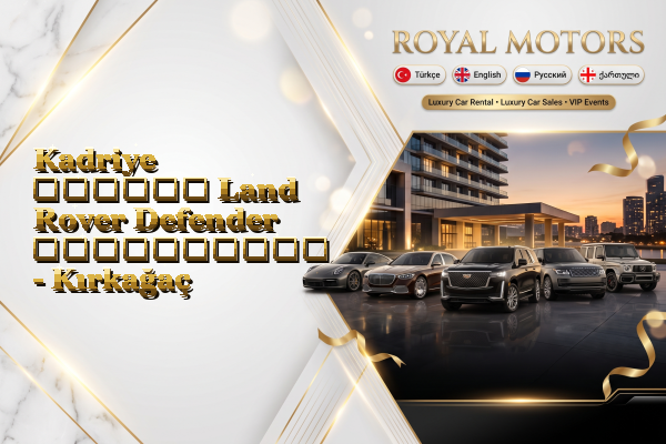 Kadriye თვიური Land Rover Defender გაქირავება - Kırkağaç