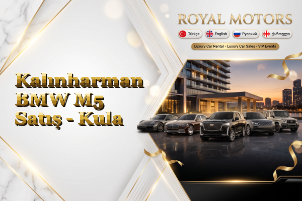Kalınharman BMW M5 Satış - Kula