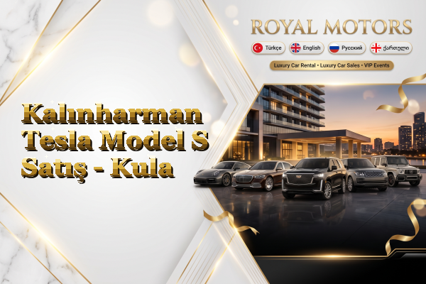 Kalınharman Tesla Model S Satış - Kula
