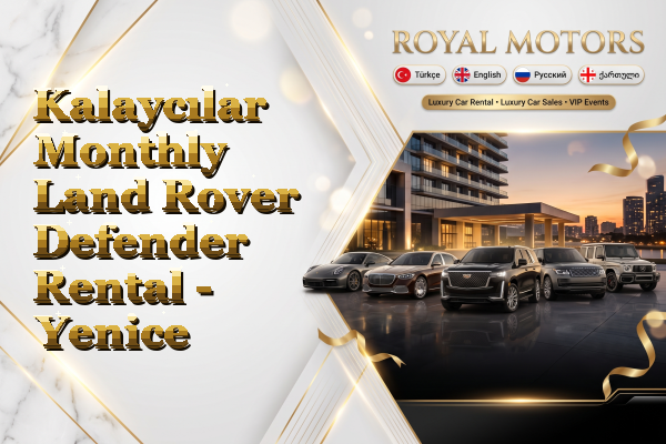 Kalaycılar Monthly Land Rover Defender Rental - Yenice