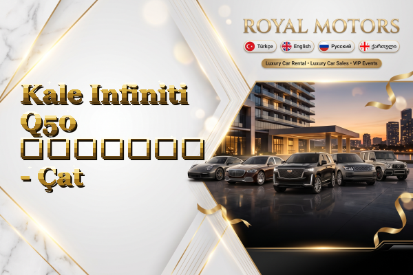 Kale Infiniti Q50 გაყიდვა - Çat