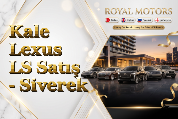 Kale Lexus LS Satış - Siverek