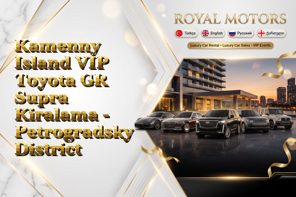 Kamenny Island VIP Toyota GR Supra Kiralama - Petrogradsky District