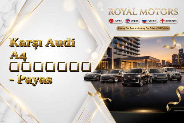 Karşı Audi A4 გაყიდვა - Payas