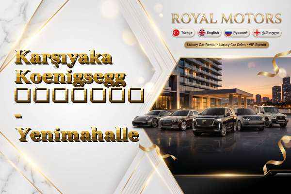 Karşıyaka Koenigsegg გაყიდვა - Yenimahalle