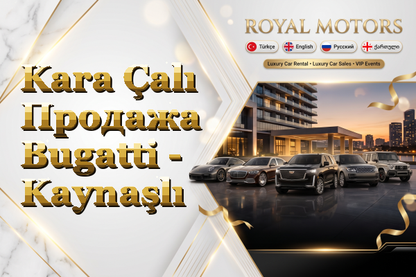 Kara Çalı Продажа Bugatti - Kaynaşlı