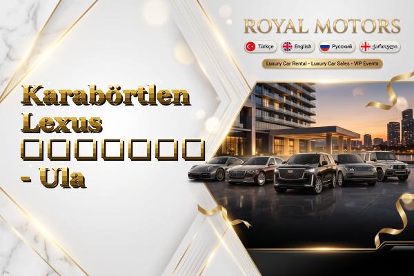 Karabörtlen Lexus გაყიდვა - Ula