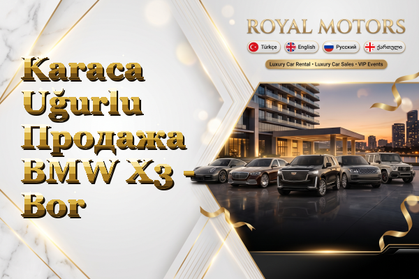 Karaca Uğurlu Продажа BMW X3 - Bor