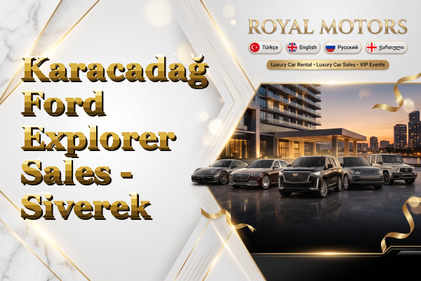 Karacadağ Ford Explorer Sales - Siverek