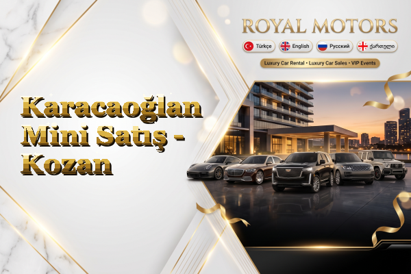 Karacaoğlan Mini Satış - Kozan