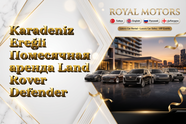 Karadeniz Ereğli Помесячная аренда Land Rover Defender
