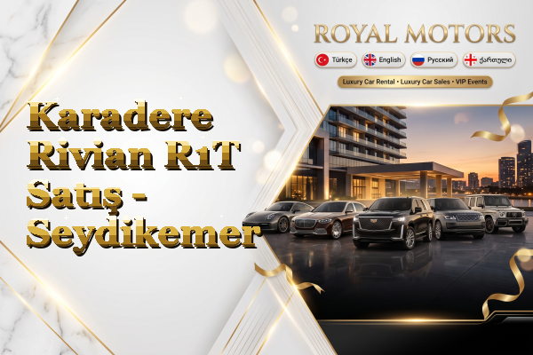 Karadere Rivian R1T Satış - Seydikemer