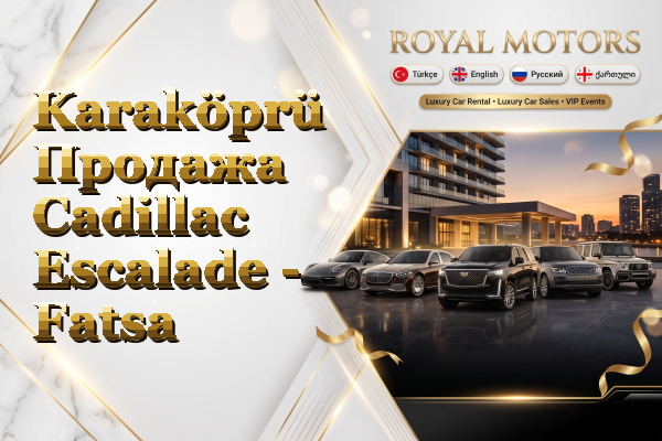 Karaköprü Продажа Cadillac Escalade - Fatsa