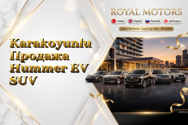 Karakoyunlu Продажа Hummer EV SUV