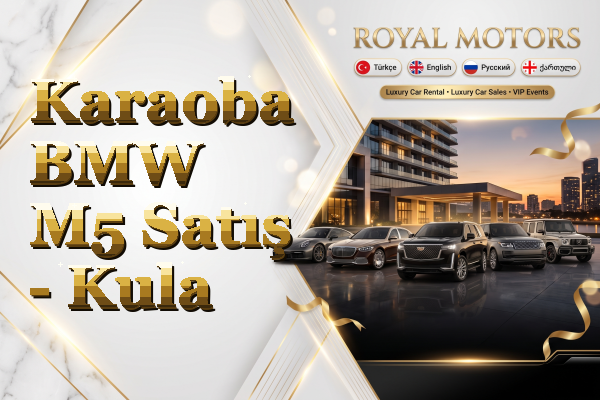 Karaoba BMW M5 Satış - Kula