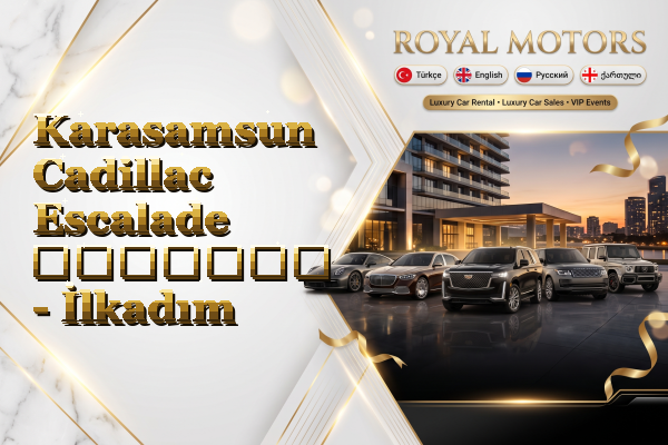 Karasamsun Cadillac Escalade გაყიდვა - İlkadım