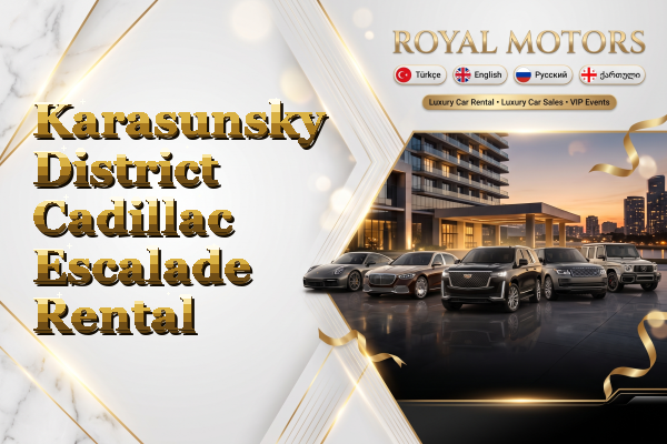 Karasunsky District Cadillac Escalade Rental