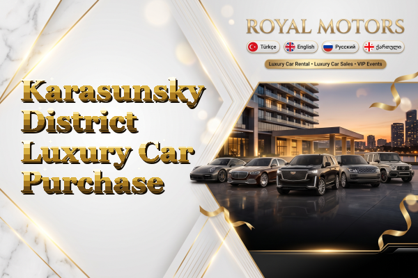 Karasunsky District Luxury Car Purchase