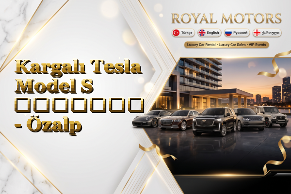 Kargalı Tesla Model S გაყიდვა - Özalp